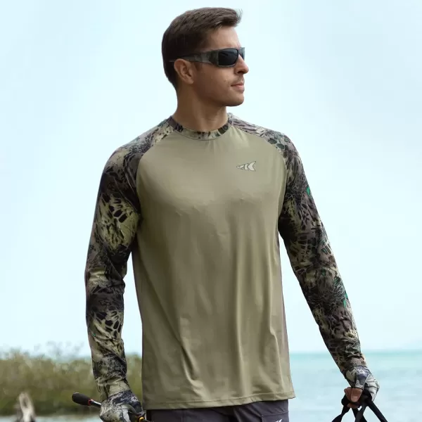 KastKing UPF 50 Fishing Shirts for Men Long Sleeve Fishing Hiking Shirt Breathable Moisture Wicking Sun Shirts for MenEprym1mp