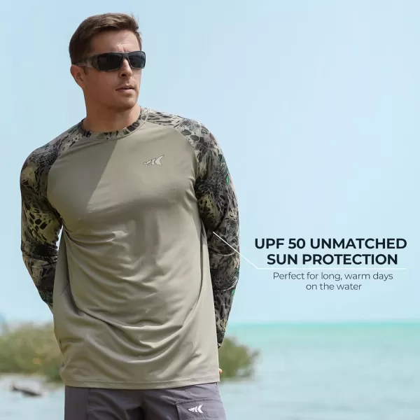 KastKing UPF 50 Fishing Shirts for Men Long Sleeve Fishing Hiking Shirt Breathable Moisture Wicking Sun Shirts for MenEprym1mp