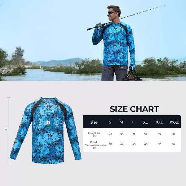 KastKing UPF 50 Fishing Shirts for Men Long Sleeve Fishing Hiking Shirt Breathable Moisture Wicking Sun Shirts for MenJprym1shoreline