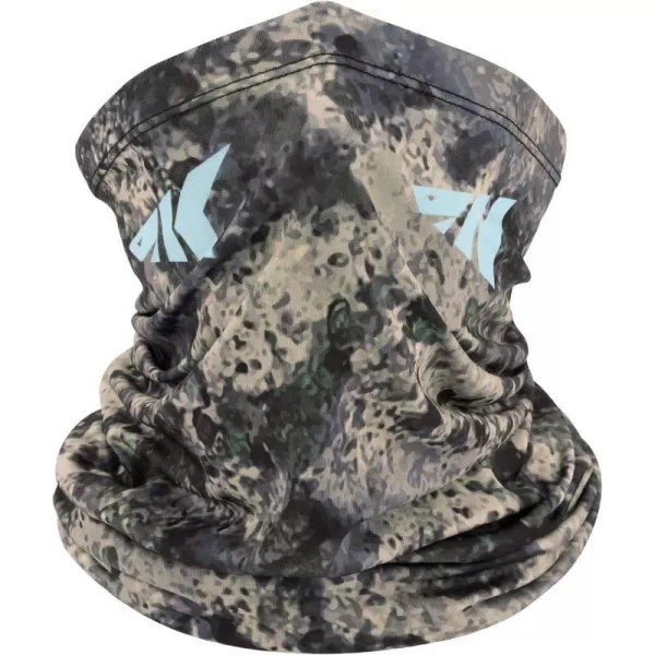 KastKing La Sal Neck GaiterUPF 50 Balaclava Face MaskNeck Gaiter for Men and WomenFace Cover Shield for FishingHikingEboulder Camo Originsonly One