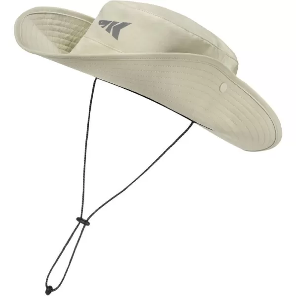 KastKing Shade Trekker Boonie HatUPF 50 Protection Sun HatWaterRepellentAdjustable Snap Brim Fishing HatHiking HatKhaki