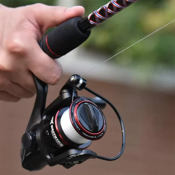 KastKing Brutus Spinning Reel Freshwater Spinning Fishing Reels Graphite Frame CNC Aluminum Spool 521 Gear Ratio 41 Ball Bearings2000