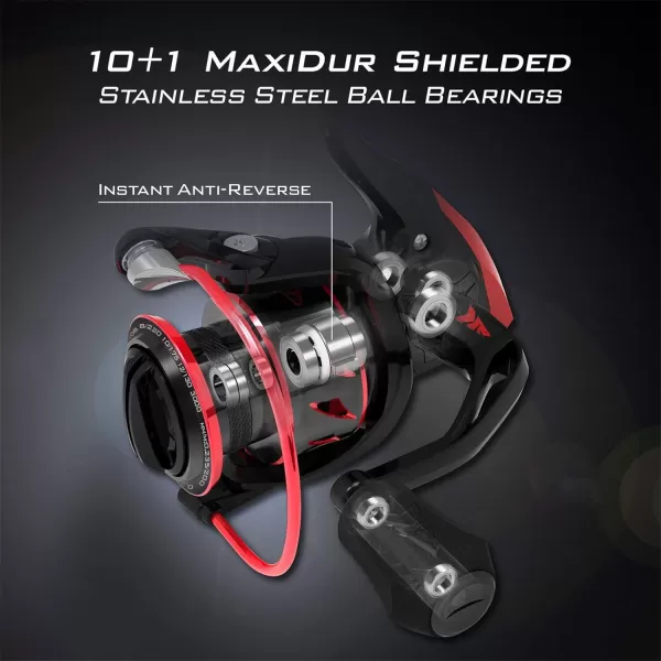 KastKing Sharky III Fishing Reel  New Spinning Reel  Carbon Fiber 395 LBs Max Drag  101 Stainless BB for Saltwater or Freshwater  Oversize Shaft  Super Value3000