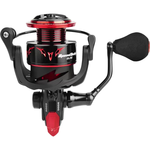 KastKing Speed Demon Elite Spinning Reel  Worlds Fastest Spinning Reel 741 Ratio  Lightweight  Fresh or Saltwater Fishing Reel  10  1 MaxiDur Double Shielded Stainless Steel BBSSize2000741