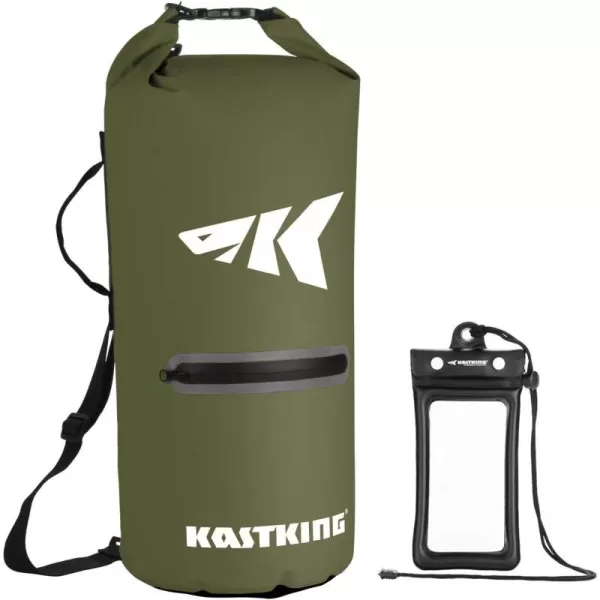 B:cyclone Seal Dry Bag(with Phone Case)-olive-20l