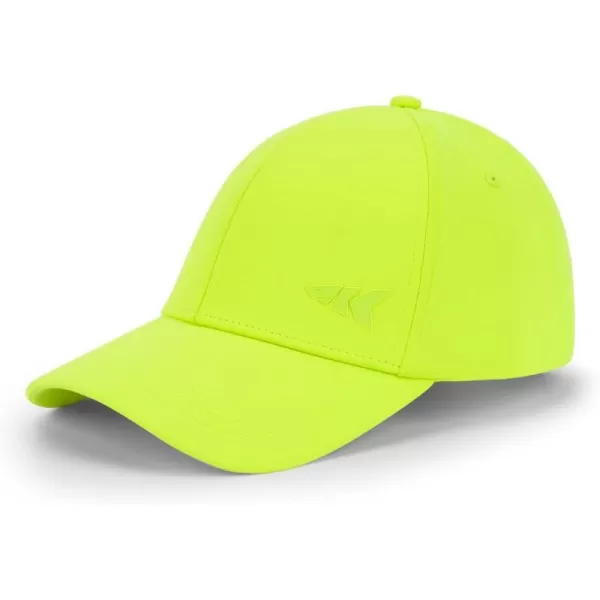 KastKing Fishing Cap for Men Women Sun Protection Hat for Outdoor Hiking Camping Lightweight Cap with Adjustable StrapD Tone on Tone  Lime Punch