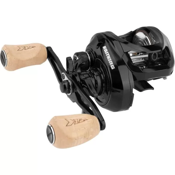 KastKing Megatron 200 Baitcasting Fishing Reel Wide Spool High Line Capacity Casting Reel 71 Double Shielded Stainless Steel BB 8 Button Magnetic Brakes 641 Gear Ratio 286 lbs of Smooth DragRight641