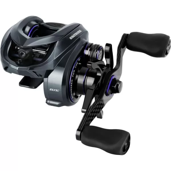 KastKing Mg12 Elite Baitcasting Fishing Reel Only 48 oz Magnesium Frame Patented AMB System Eliminating Backlashes Easily Cast Lures Down to 18 oz 111 Double Shielded BBS 751 Gear RatioLeft Handed751