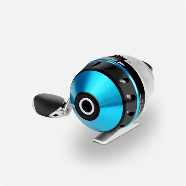 KastKing Cadet Spincast Fishing Reel TroubleFree PushButton Bait Casting Design 311 Gear Ratio Dual StainlessSteel PickupsLowProfile DesignPreSpooled with Monofilament LineA Model 20 Heron Blue