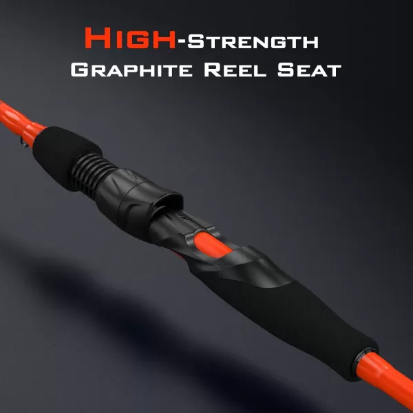 KastKing Royale Charge Spin Fishing Rods Light Sensitive amp Powerful Fishing Rods KastFlex IM6 Graphite Blank66 Fast M Power