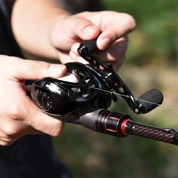 KastKing Royale Legend II Baitcasting Reels New Compact Design Baitcaster Fishing Reel 1764LB Carbon Fiber Drag CrossFire 8 Magnet Braking System Available in 541 and 721A Right721