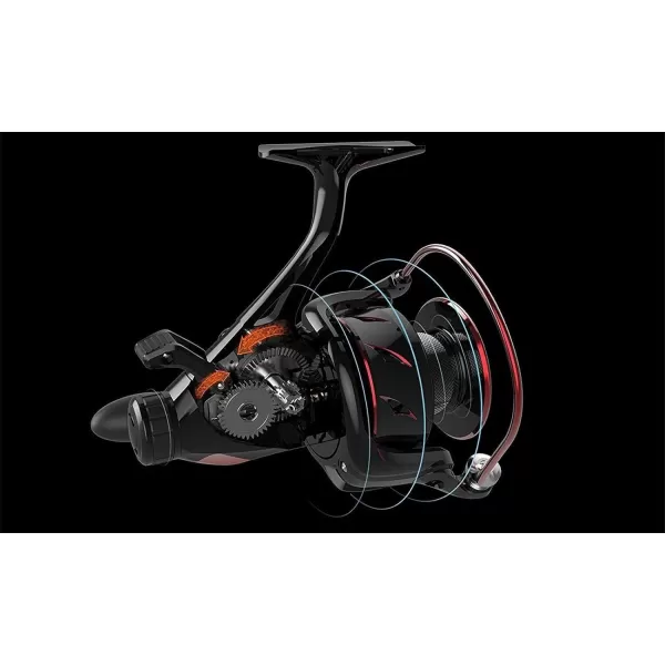 KastKing Sharky Baitfeeder III Spinning Reel 101 Shielded Stainless Steel BB  Carbon Fiber Drag for Live Liner Bait Fishing Action3000