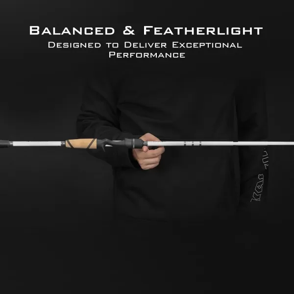 KastKing Assegai Bass Fishing Rods IM9 Graphite Blanks Casting amp Spinning Rods Fuji Guides amp Reel Seats 15 Technique Specific Fishing Rods Cork Handles Carbon Fiber Fighting Butt DS Hook KeeperCast Gittin Jiggy73 M Fast 1 Pcs