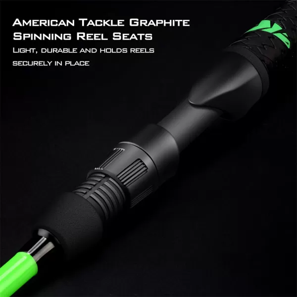 KastKing Resolute Fishing Rods Spinning Rods amp Casting Rods UltraSensitive IM7 Carbon Fishing Rod Blanks American Tackle Guides American Tackle 2pc Bravo Reel Seat 2pc DesignsAspin 76 Medium Heavy  Fast2pcs
