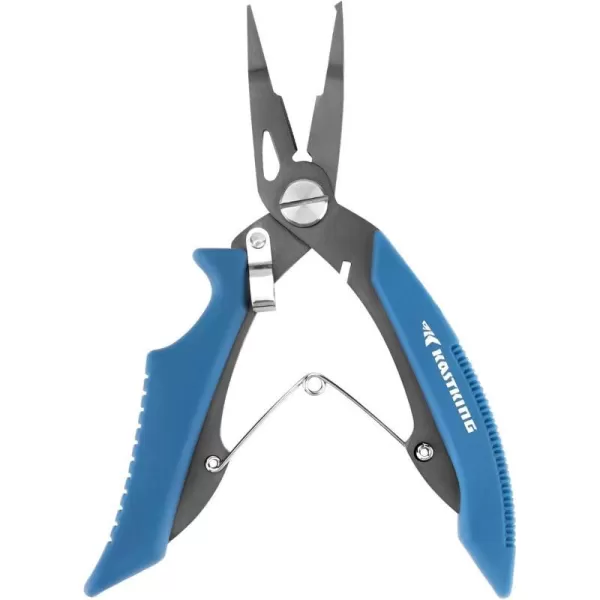 KastKing Intimidator Fishing Pliers Corrosion Resistant Polymer Coated Fishing Tools Tungsten Carbide Cutters Saltwater Resistant Fishing GearC 5 Accusplit