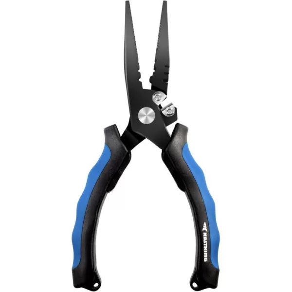 KastKing Intimidator Fishing Pliers Corrosion Resistant Polymer Coated Fishing Tools Tungsten Carbide Cutters Saltwater Resistant Fishing GearG7 Straight Nose w Braid Cutters  Heavy Duty