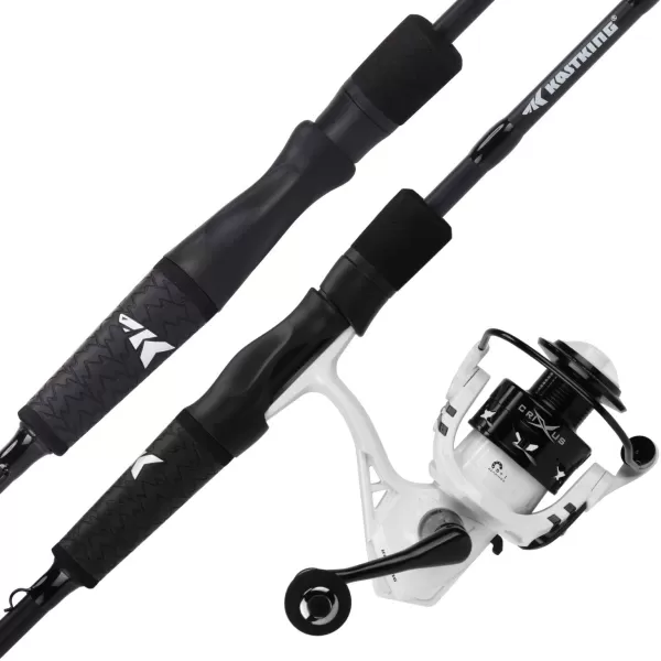 KastKing Crixus Fishing Rod and Reel Combo Baitcasting Combo IM6 Graphite Blank RodsSuperPolymer HandleA Spin56 Light2pcs2000 Reel