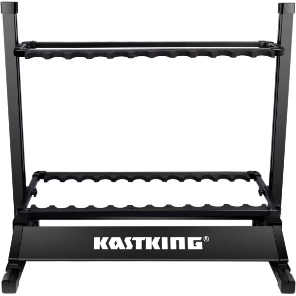 KastKing Fishing Rod Holder 24 Rods RackBlackKastKing Fishing Rod Holder 24 Rods RackBlack