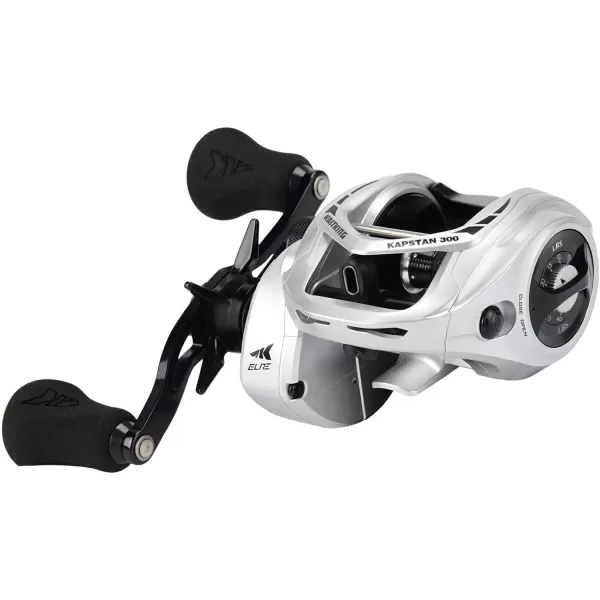 KastKing Kapstan Elite 300 Baitcasting Fishing Reel Low Profile Large Capacity Casting Reel Graphite Frame 35 lbs Drag 541 Ratio 8161 Double ShieldedSS BB Centrifugal BrakingRight Hand  Double Handle