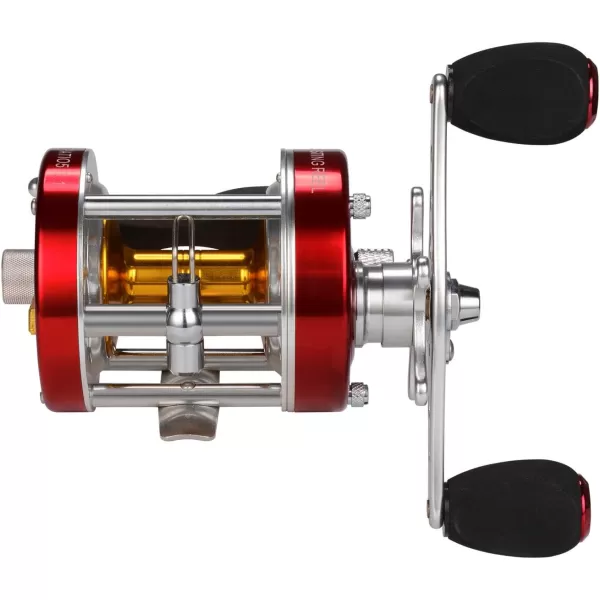 KastKing Rover Round Baitcasting Reel Perfect Conventional Reel for Catfish SalmonSteelhead Striper Bass and Inshore Saltwater Fishing  No1 Highest Rated Conventional Reel Reinforced Metal BodyB Left  Rover50