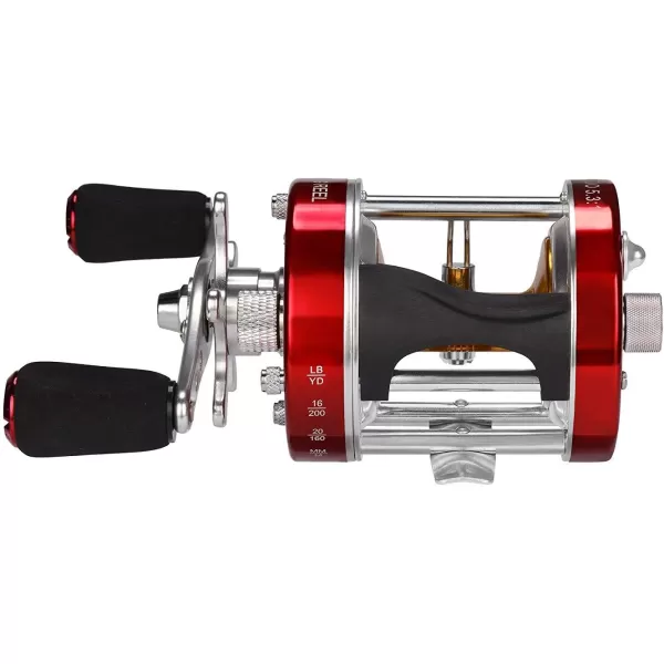 KastKing Rover Round Baitcasting Reel Perfect Conventional Reel for Catfish SalmonSteelhead Striper Bass and Inshore Saltwater Fishing  No1 Highest Rated Conventional Reel Reinforced Metal BodyB Left  Rover60