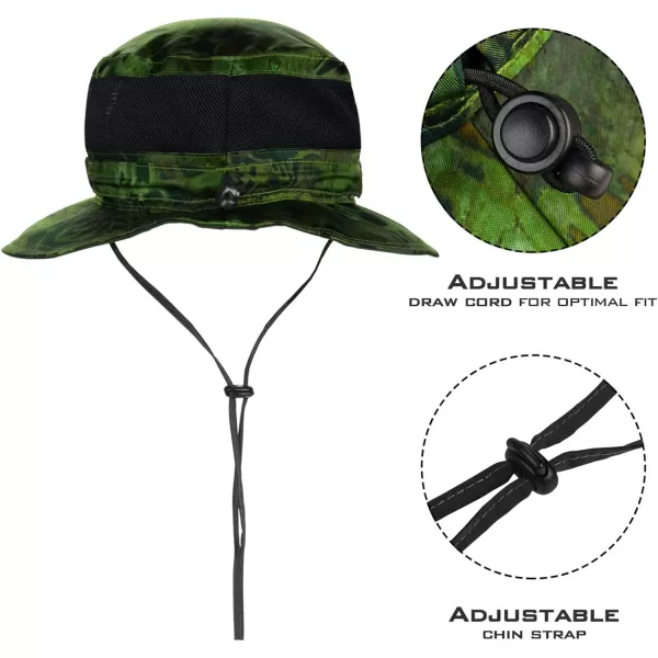 KastKing Sol Armis UPF 50 Boonie Hat  Sun Protection Hat Fishing Hat Beach amp Hiking Hat Paddling Rowing Kayaking HatE Ambush