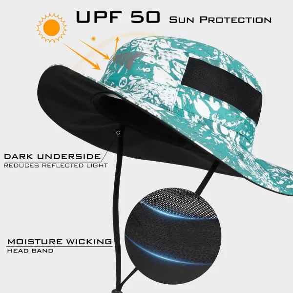 KastKing Sol Armis UPF 50 Boonie Hat  Sun Protection Hat Fishing Hat Beach amp Hiking Hat Paddling Rowing Kayaking HatG Bali