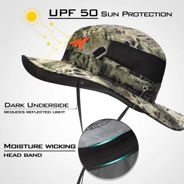 KastKing Sol Armis UPF 50 Boonie Hat  Sun Protection Hat Fishing Hat Beach amp Hiking Hat Paddling Rowing Kayaking HatMulticolor