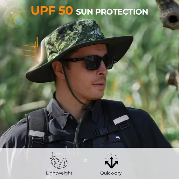 KastKing Sol Armis UPF 50 Boonie Hat  Sun Protection Hat Fishing Hat Beach amp Hiking Hat Paddling Rowing Kayaking HatO Jade