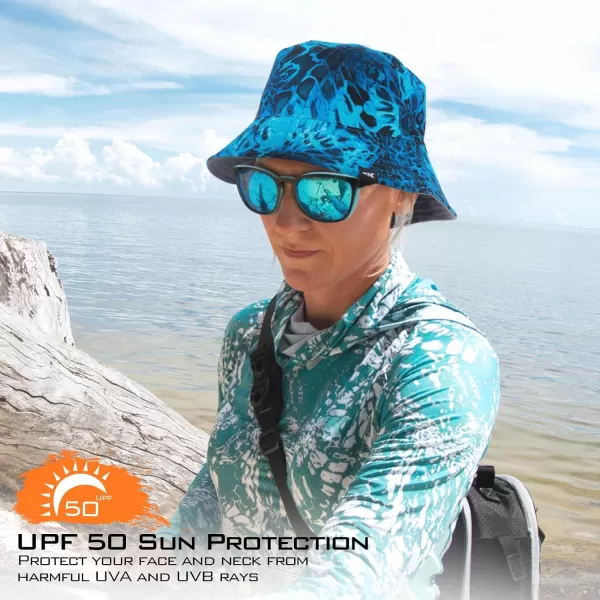 KastKing Sol Armis UPF 50 Bucket Hat for Men and Women  Foldable Sun Protection HatReversible Fishing Hat amp Hiking HatDmediumprym1 Shoreline