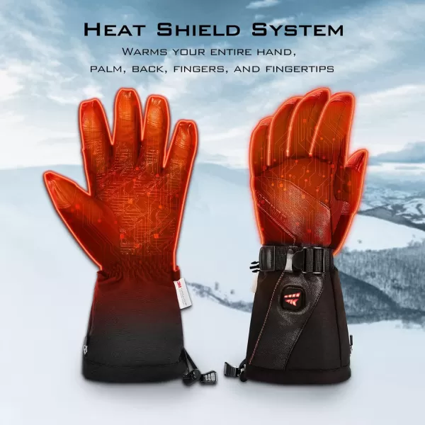 KastKing Winter Heated Gloves Flexible All Around Warmth 74V Rechargeable Electric Battery Ice Fishing Waterproof for Women Men74V 3000mAh  2 Batteries