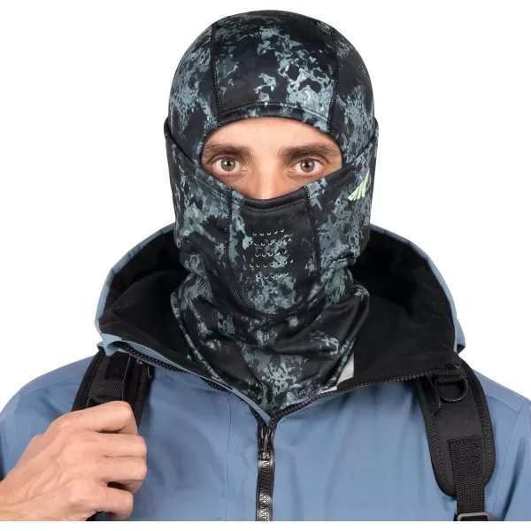 KastKing Winter Mountain Mist Balaclava Face Mask for Men amp WomenIdeal Cold Weather Gear for Ice FishingSnowmobilingSkiingBoulder Camo Obsidian