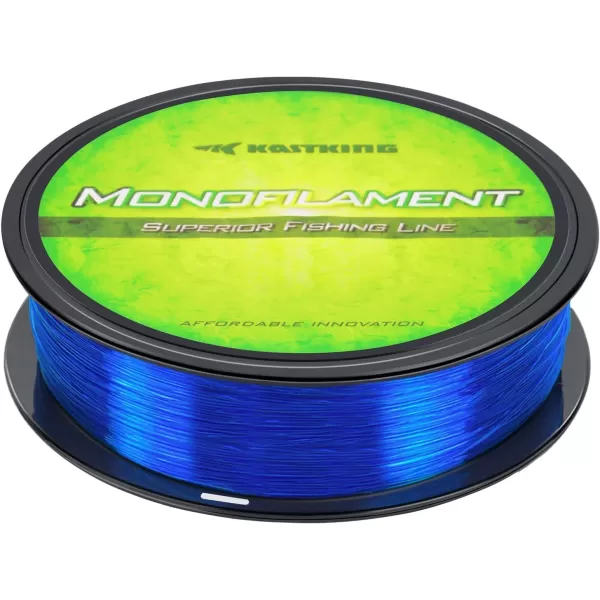 KastKing Worlds Premium Monofilament Fishing Line  Paralleled Roll Track  Strong and Abrasion Resistant Mono Line  Superior Nylon Material Fishing Line  2015 ICAST Award Winning ManufacturerChrome Blue