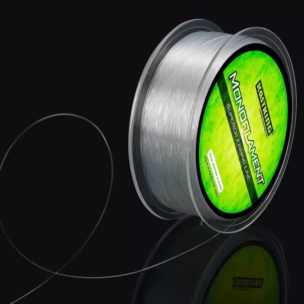 KastKing Worlds Premium Monofilament Fishing Line  Paralleled Roll Track  Strong and Abrasion Resistant Mono Line  Superior Nylon Material Fishing Line  2015 ICAST Award Winning ManufacturerIce Clear