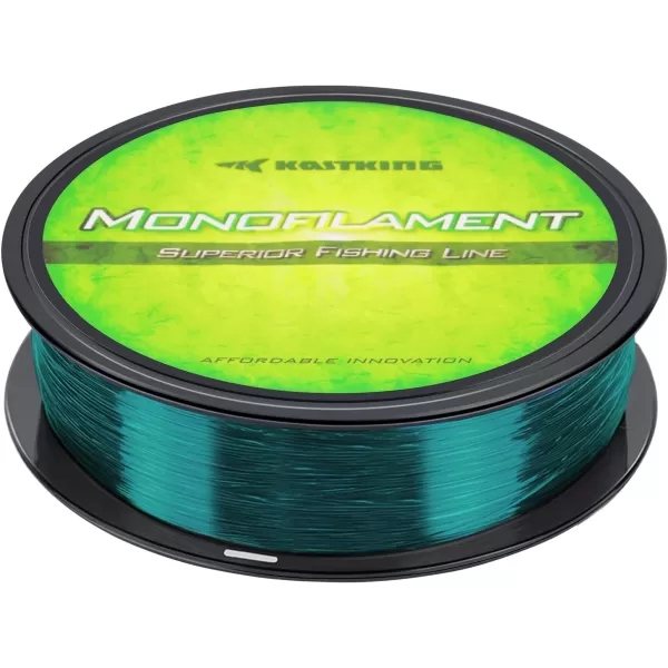 KastKing Worlds Premium Monofilament Fishing Line  Paralleled Roll Track  Strong and Abrasion Resistant Mono Line  Superior Nylon Material Fishing Line  2015 ICAST Award Winning ManufacturerMountain Green