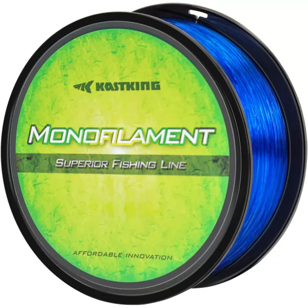 KastKing Worlds Premium Monofilament Fishing Line  Paralleled Roll Track  Strong and Abrasion Resistant Mono Line  Superior Nylon Material Fishing Line  2015 ICAST Award Winning ManufacturerChrome Blue