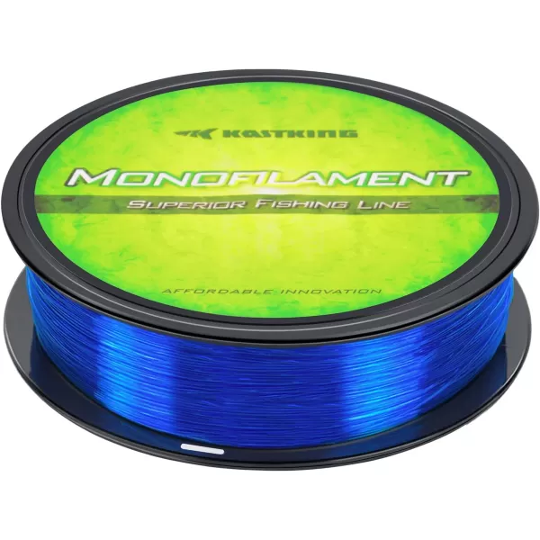 KastKing Worlds Premium Monofilament Fishing Line  Paralleled Roll Track  Strong and Abrasion Resistant Mono Line  Superior Nylon Material Fishing Line  2015 ICAST Award Winning ManufacturerChrome Blue