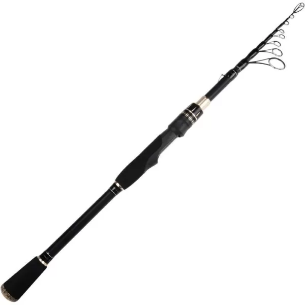 KastKing Blackhawk II Telescopic Fishing Rods Graphite Rod Blanks amp Durable Solid Glass Tip Floating Guides 1pc Fishing Rod Performance Comfortable EVA Handle Newly Designed Travel RodA Spinning 66FastM Power