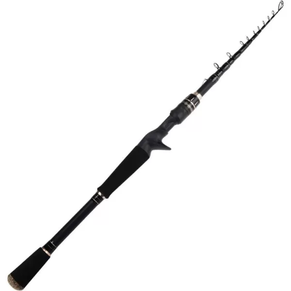 KastKing Blackhawk II Telescopic Fishing Rods Graphite Rod Blanks amp Durable Solid Glass Tip Floating Guides 1pc Fishing Rod Performance Comfortable EVA Handle Newly Designed Travel RodC Inshore Casting 76Mod FastMh Power