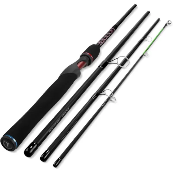 KastKing Brutus Spinning Rods amp Casting Fishing Rods Brute Tuff Composite Graphite amp Glass Blanks Stainless Steel Line Guides wZirconium Oxide Rings Tip Top Chartreuse Strike TipDtravelspin 60medium  M Fast4pcs