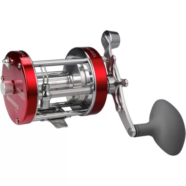 KastKing Rover Round Baitcasting Reel Perfect Conventional Reel for Catfish SalmonSteelhead Striper Bass and Inshore Saltwater Fishing  No1 Highest Rated Conventional Reel Reinforced Metal BodyB Left  Rover70