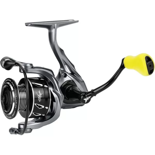 KastKing Skeet Reese Icon Spinning Reel Carbon Rotor with Aluminum Body Fishing Reel 621 Gear Ratio 10  1 Stainless Steel Ball Bearings176 Lbs Max Drag TPE Handle KnobsSize2000621