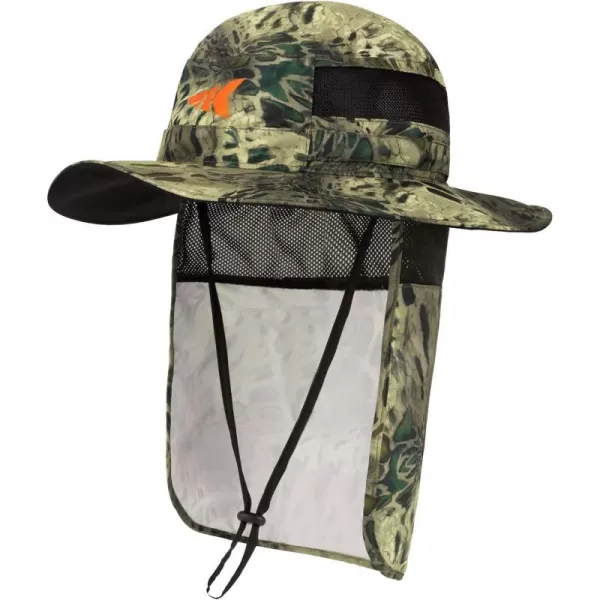 KastKing UPF 50 Boonie Hat Fishing Hat with Removable Neck Flap Sun Hats for MenMultipurposewith Neck Shield