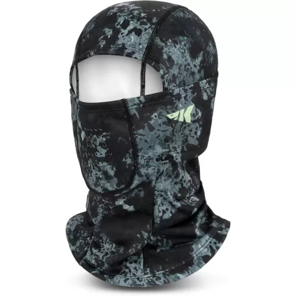 KastKing Winter Mountain Mist Balaclava Face Mask for Men amp WomenIdeal Cold Weather Gear for Ice FishingSnowmobilingSkiingBoulder Camo Obsidian