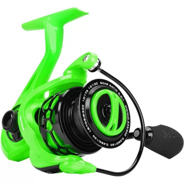 KastKing Zephyr Spinning Reel  56oz  Size 500 is Perfect for UltralightIce Fishing 7161BB Smooth Powerful Fishing Reel Fresh amp Saltwater Spinning Reel Oversized Stainless Steel Main ShaftSize3000