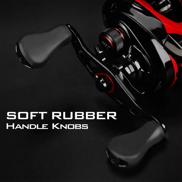 KastKing Royale Legend GT Baitcasting Reels New Low Profile Design Baitcaster Fishing Reel Magnet Braking System 176 Lbs Carbon Fiber Drag 51 Shielded Stainless Steel BearingsLeft Handed  721