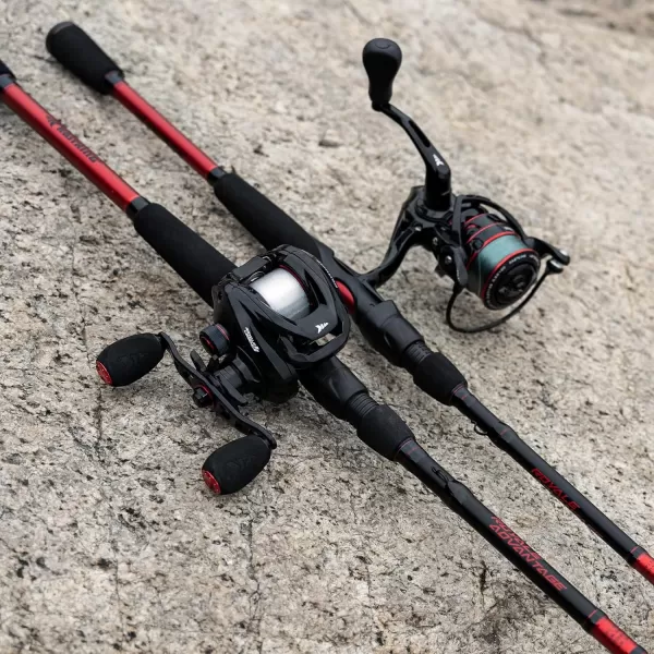 KastKing Royale Legend II Twin Tip Fishing Rod and Reel Combos Spinning ampamp Casting Combo IM6 Graphite 2Pc Blanks Extra Backup Tip Section StainlessSteel Guides KastFlex Technology EVA HandlesCast73 Mh Twintips Rod  Right Handed