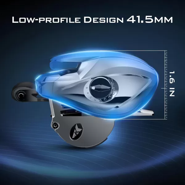 KastKing iReel One IFC Smart Baitcasting Fishing Reel Bluetooth Connectivity to Smart Devices and KastKing App Smoother ampamp Longer Casts with Axis Eye Line Guide and Digital IFC Braking SystemRight Handed721