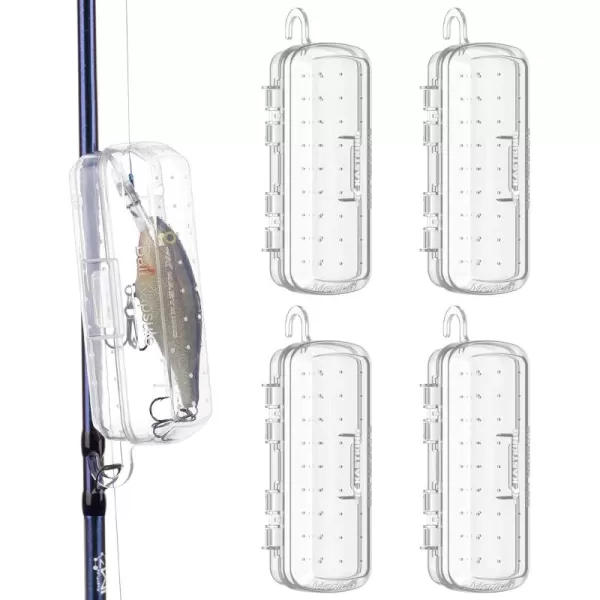 KastKing Bait Kapsule  Lure Cover with Vent Holes Protects Hooks Multiple Sizes S M L Jumbo  Multiple Attachments for Freshwater ampamp Saltwater Fishing Gear Patent Pending4 Medium