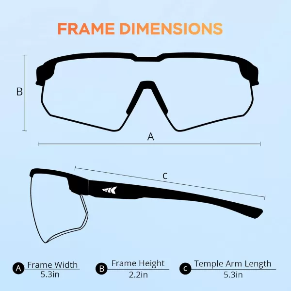 KastKing Hillsboro Polarized Sport Sunglasses for Men and Women Ideal for Baseball Cycling Running Biking UV protectionFrame Matte White  Lens Blue Mirror